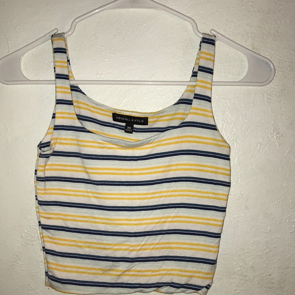 Kendall + Kylie tank crop top